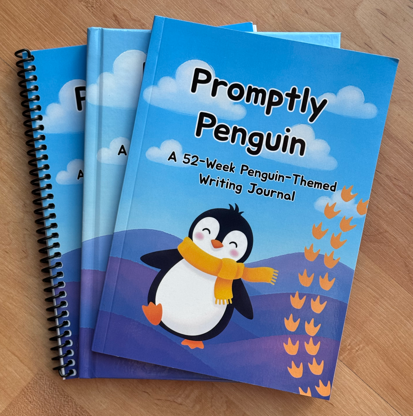 Promptly Penguin: A 52-Week Penguin-Themed Writing Journal