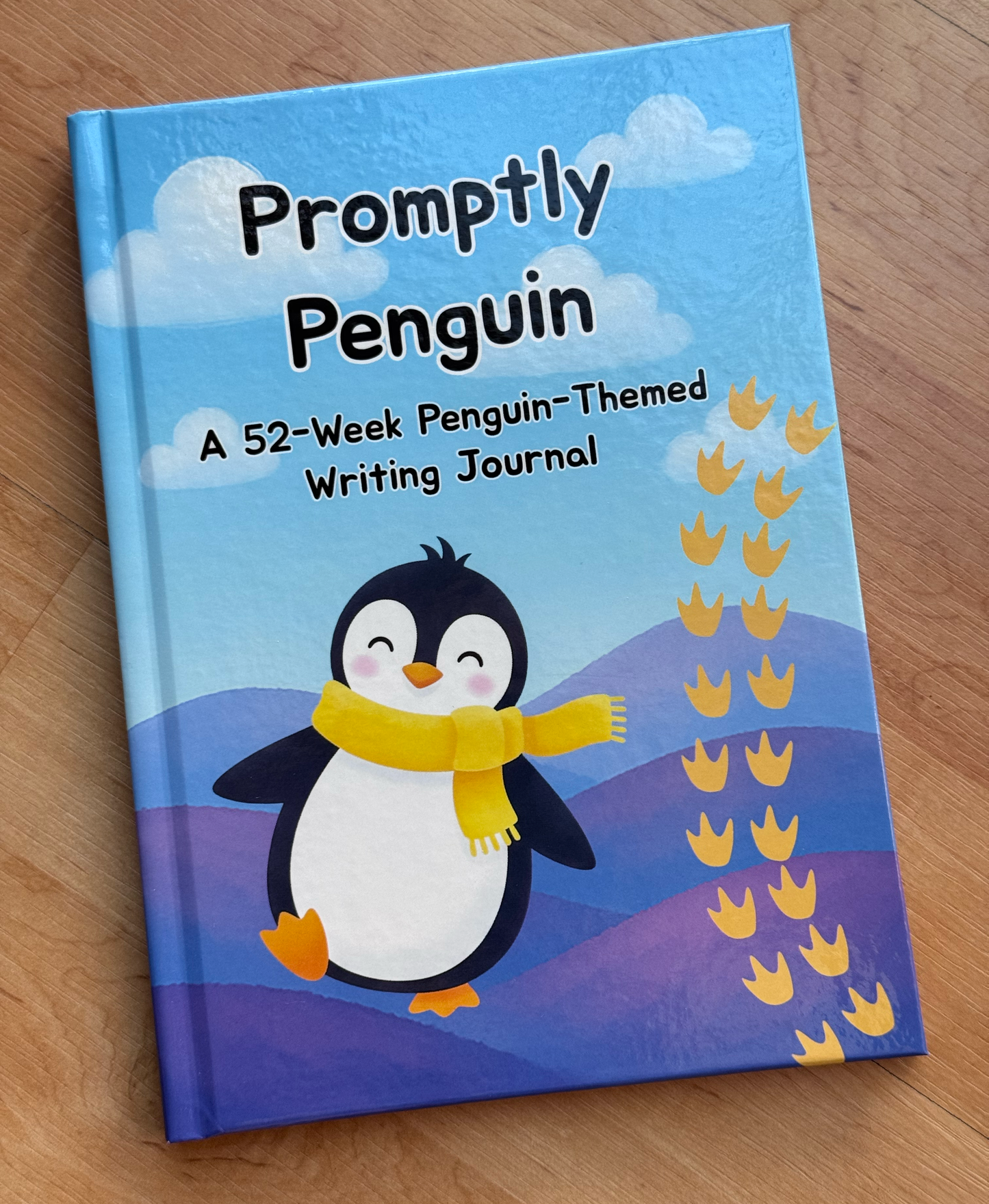 Promptly Penguin: A 52-Week Penguin-Themed Writing Journal