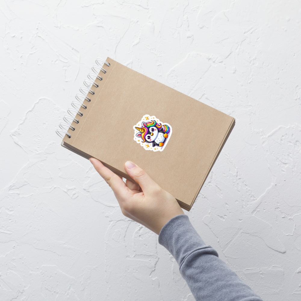 Penguicorn Vinyl Sticker – Sparkle Like No Otter