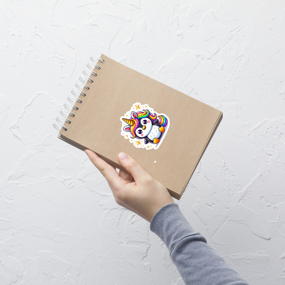 Penguicorn Vinyl Sticker – Sparkle Like No Otter
