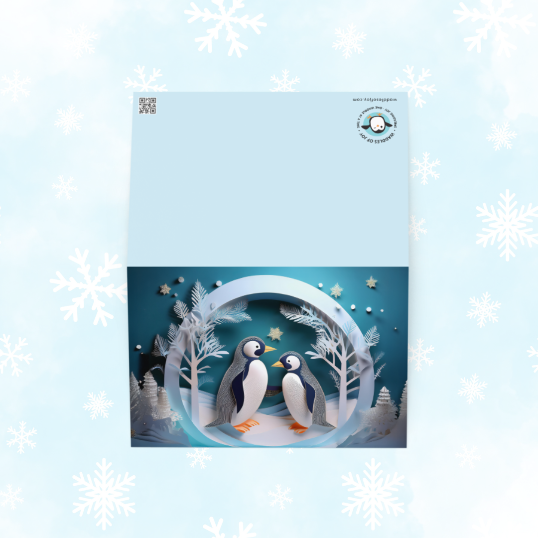 Penguin Friendship Greeting Card