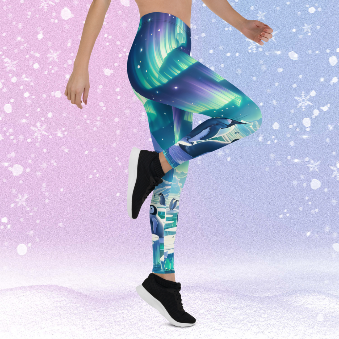 Arctic Penguins Leggings