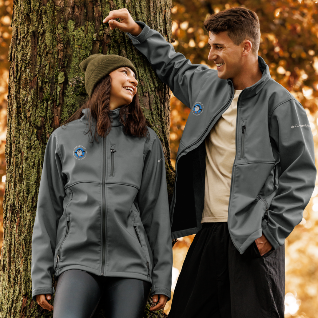 Columbia Soft Shell Jacket with Waddles of Joy Logo