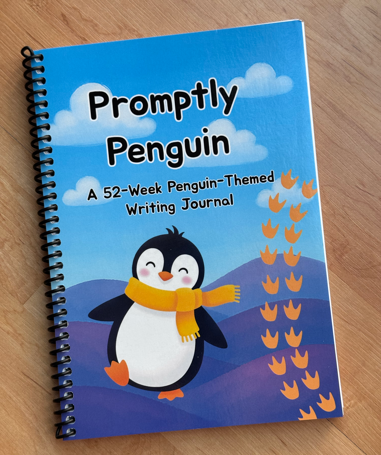Promptly Penguin: A 52-Week Penguin-Themed Writing Journal
