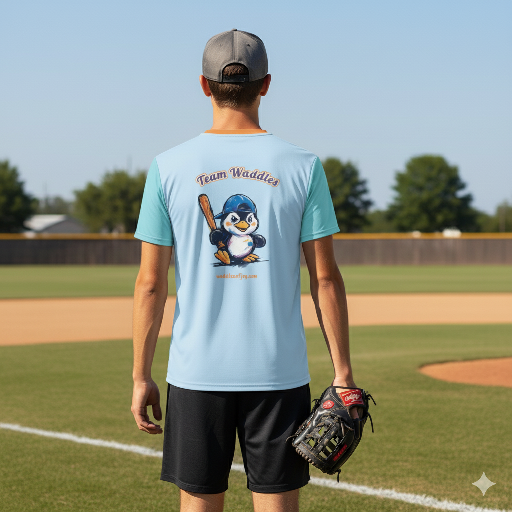 Penguin Dugout Men's Crew Neck T-Shirt