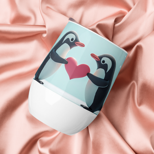 Penguin Love Wine Tumbler